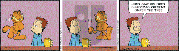 Garfield - Thursday December 21, 2023 Comic Strip