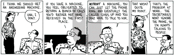 Calvin and Hobbes on Thursday June 10, 1993 Comic Strip