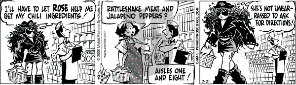 Rose is Rose on Friday July 21, 2000 Comic Strip