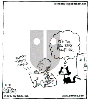 Kit 'N' Carlyle on Tuesday November 6, 2007 Comic Strip