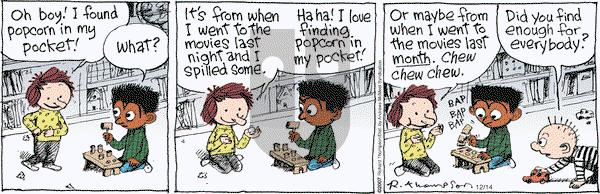 Cul de Sac on Thursday December 14, 2017 Comic Strip