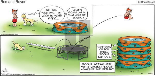 Red and Rover on 2025-07-20 Comic Strip