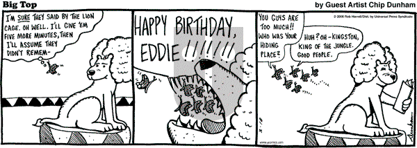 Big Top on Saturday March 18, 2006 Comic Strip