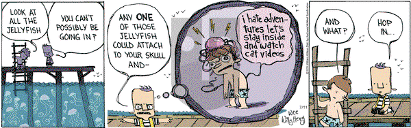 Wallace the Brave on Thursday July 11, 2019 Comic Strip