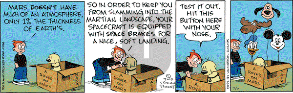 Red and Rover on Tuesday July 7, 2015 Comic Strip