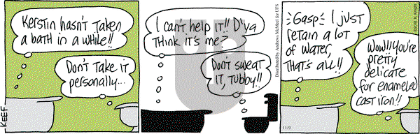 The Knight Life on Friday November 9, 2018 Comic Strip