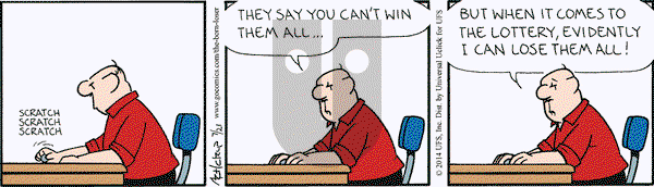 The Born Loser on Monday July 21, 2014 Comic Strip
