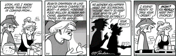 Doonesbury on Friday July 11, 2003 Comic Strip