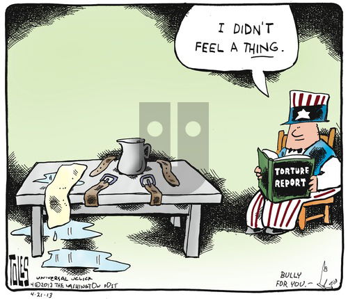 Tom Toles on Sunday April 21, 2013 Comic Strip