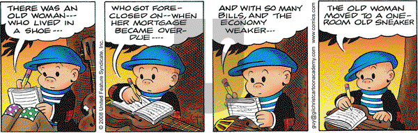 Nancy on Thursday August 28, 2008 Comic Strip