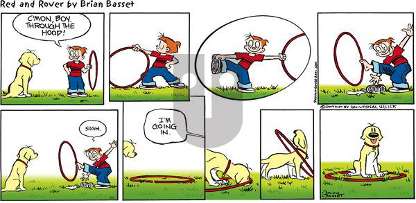 Red and Rover on Sunday June 24, 2012 Comic Strip