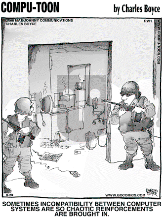 Compu-toon on Monday September 29, 2008 Comic Strip
