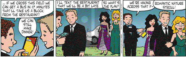 Luann on Monday April 21, 2014 Comic Strip