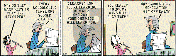 Grand Avenue on Friday March 28, 2025 Comic Strip