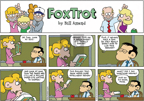 FoxTrot on Sunday September 4, 2005 Comic Strip
