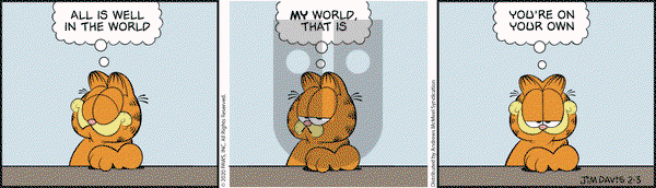 Garfield on Monday February 3, 2020 Comic Strip