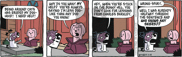 Pooch Cafe on Monday November 9, 2015 Comic Strip