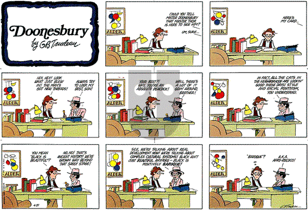 Doonesbury on Monday July 19, 1976 Comic Strip
