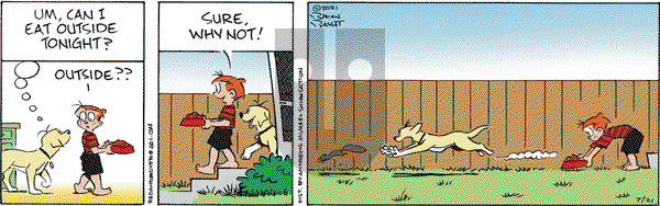 Red and Rover on Wednesday July 21, 2021 Comic Strip