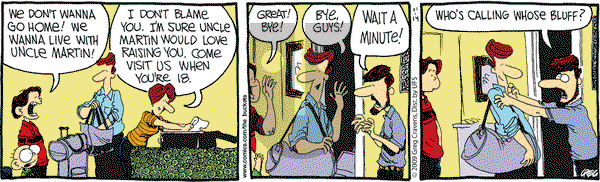 The Buckets on Saturday November 14, 2009 Comic Strip