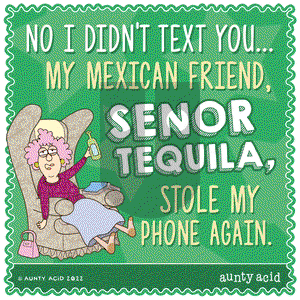 Aunty Acid - Friday November 25, 2022 Comic Strip