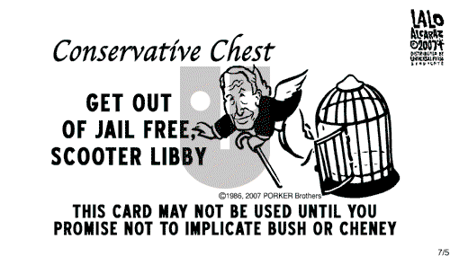 Lalo Alcaraz on Thursday July 5, 2007 Comic Strip