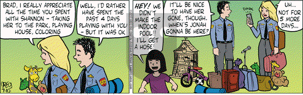 Luann on Monday July 10, 2017 Comic Strip