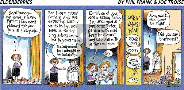 The Elderberries on Sunday June 19, 2005 Comic Strip