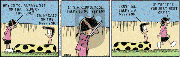 Grand Avenue on Saturday July 26, 2025 Comic Strip