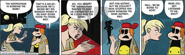 Rip Haywire on Monday February 24, 2025 Comic Strip