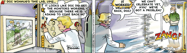 Alley Oop on Friday June 19, 2015 Comic Strip