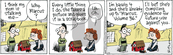 Cul de Sac on Saturday July 5, 2014 Comic Strip