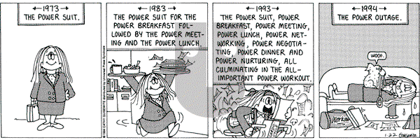 Cathy Classics - Saturday January 22, 1994 Comic Strip