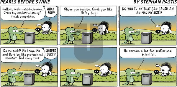 Pearls Before Swine - Sunday April 29, 2012 Comic Strip