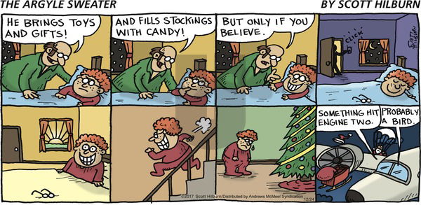 The Argyle Sweater on Sunday December 24, 2017 Comic Strip