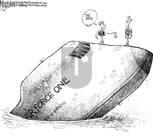Matt Davies on Monday January 19, 2009 Comic Strip