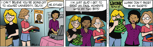 Luann on Monday August 11, 2014 Comic Strip