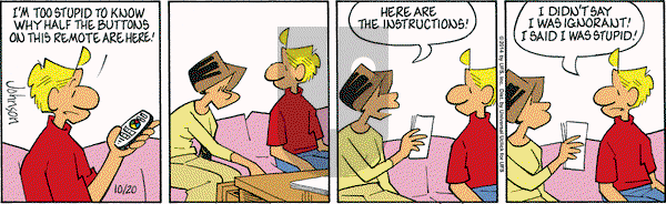 Arlo and Janis on Monday October 20, 2014 Comic Strip
