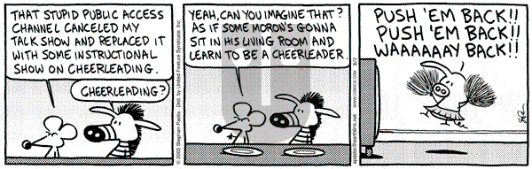 Pearls Before Swine on Friday August 2, 2002 Comic Strip