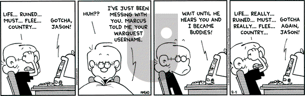 FoxTrot - Friday August 5, 2005 Comic Strip