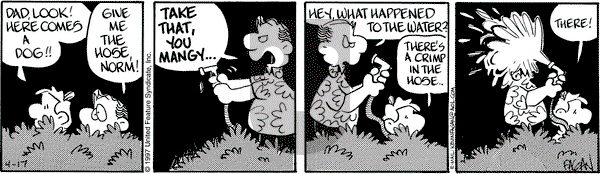 Drabble on Monday May 5, 1997 Comic Strip