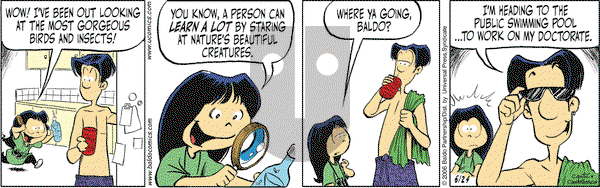 Baldo on Saturday June 24, 2006 Comic Strip