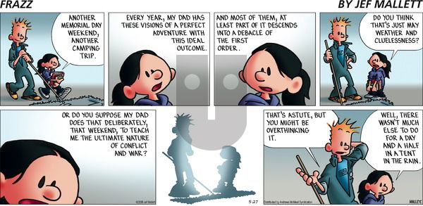 Frazz on Sunday May 27, 2018 Comic Strip