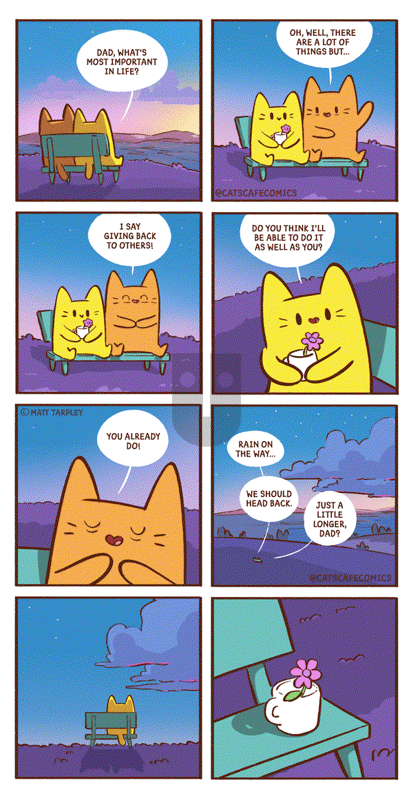 Cat's Cafe on Monday May 17, 2021 Comic Strip