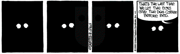 The Buckets on Saturday December 2, 2000 Comic Strip