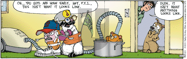Get Fuzzy on Saturday December 1, 2012 Comic Strip