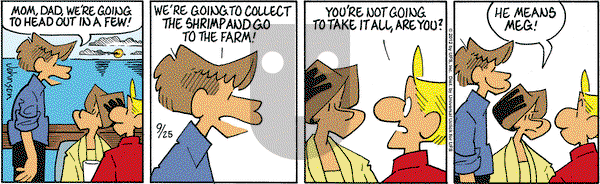 Arlo and Janis - Tuesday September 25, 2012 Comic Strip