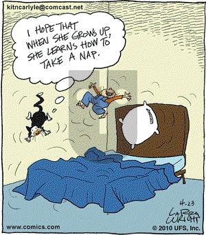 Kit 'N' Carlyle on Friday April 23, 2010 Comic Strip