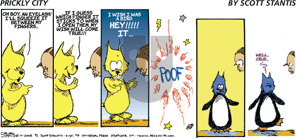 Prickly City on Sunday January 6, 2008 Comic Strip