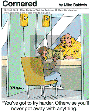 Cornered on Tuesday December 19, 2017 Comic Strip